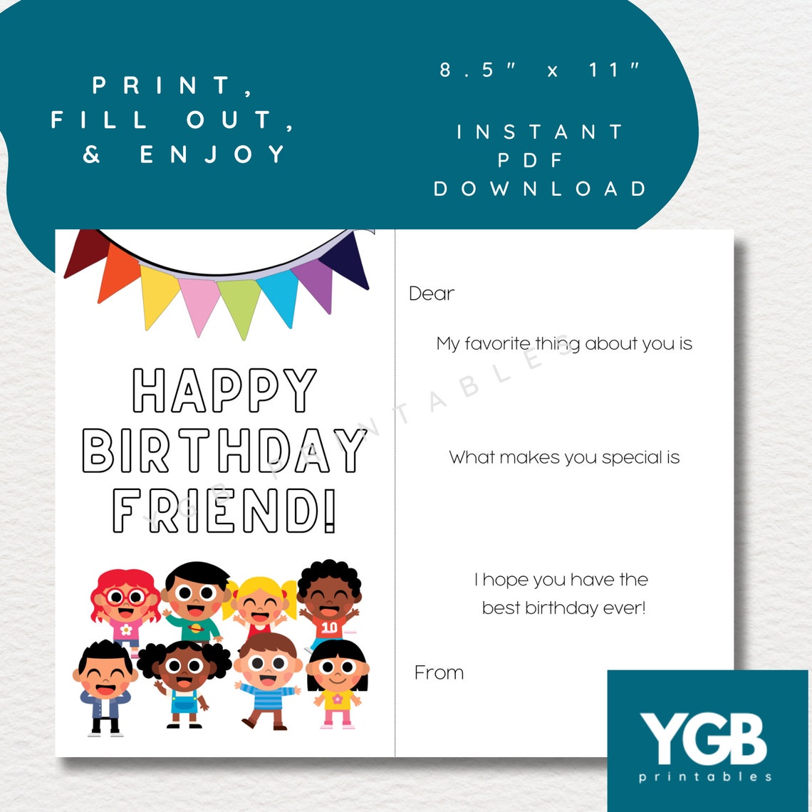 Printable Custom Birthday Card - Il 1140xN.5030724413 R60e 