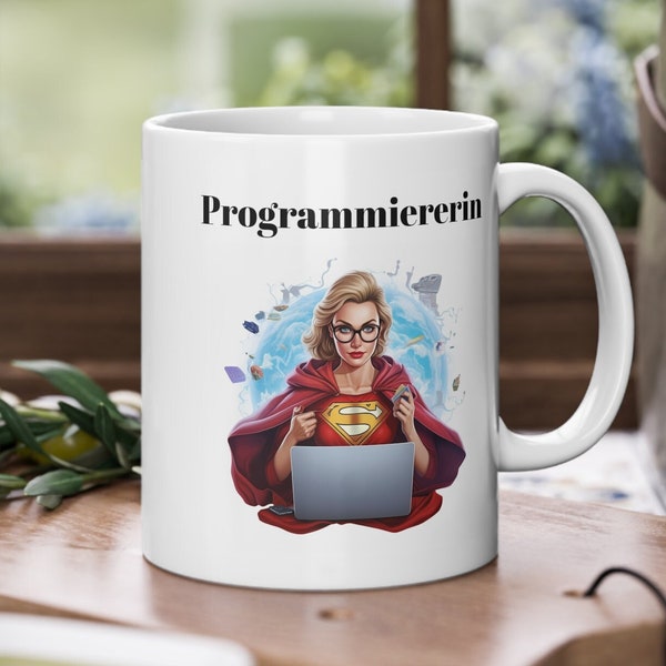 Kaffee-Tasse "Programmiererin" 330 ml - Geschenk Programmiererin