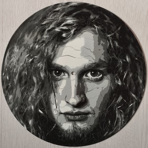 Layne Staley Upcycling Personalizado Disco de Vinil Pintura Original Arte Presente Especial para qualquer ocasião