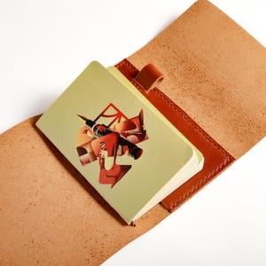 Bauhaus-Notizbucheinlagen, Nachfüllpackung für Reisetagebücher, Punktkariertes Papiereinlage, Einlage für handgefertigte Planer