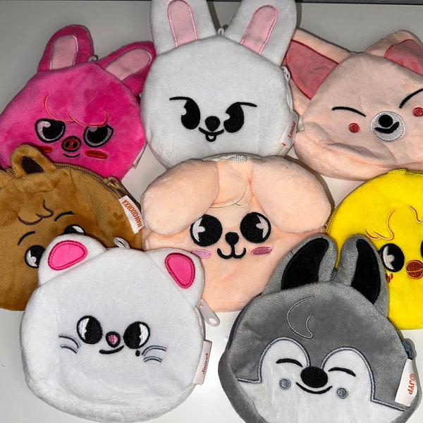 stray kids SKzoo character pouch coins pocket