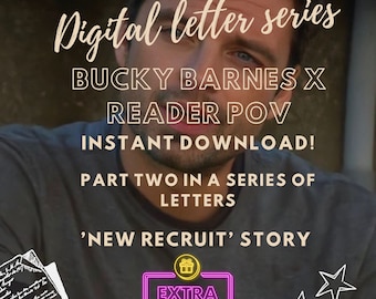 Bucky Barnes Love Letter, New Recruit Story (PDF Download)