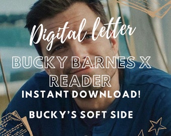 Bucky Barnes Love Letter, Comfort Character POV (Digital Download)