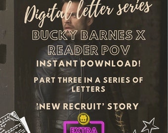 Bucky Barnes Love Letter, New Recruit Story (PDF Download)