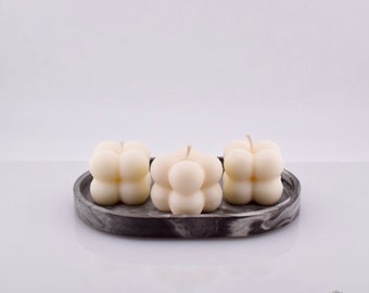 Bubble Mini Set Kerzen - Geschenkidee - Vegane Kerze - Kerze Modern - Dekorative Kerze - Kerze aus  Sojawachs - LILIEN Candle - Kerze Soya