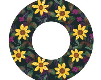 Welterusten Yellow Blooms Libre 3-patch - CGM-tape