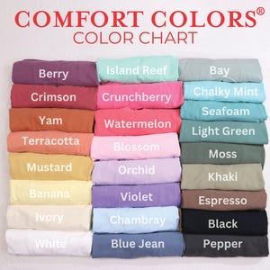 the comforter colors chart for a bed