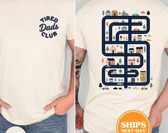 Comfort Colors® Tired Dads Club Shirt, Funny Dad Shirt, Fathers Day Gift, Gifts For Dad, New Dad Gift