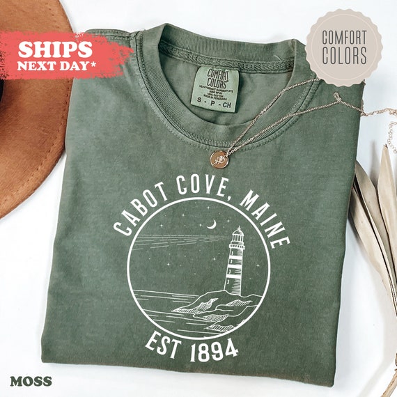 Cabot Cove Shirt, Murder Show Tshirt, Murder Mystery Tee, Cabot Cove Maine Shirt, Murder Mysteries Shirt, Cabot Cove Gift, Comfort Colors
