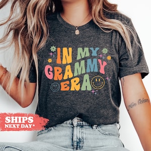 In My Grammy Shirt, Mimi Tshirt, Grandmother Tee, Gift For Grandma, Blessed Nana, Meemaw Life Shirt, Mothers Day, Comfort Colors - 5023w