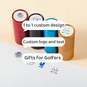 Individueller Golfball Monogramm Golfball Stempel Geschenk für Vater und Ehemann Personalisierter Golfball Stempel WeihnachtsgeschenkEinzigartiges Geschenk Bild 8