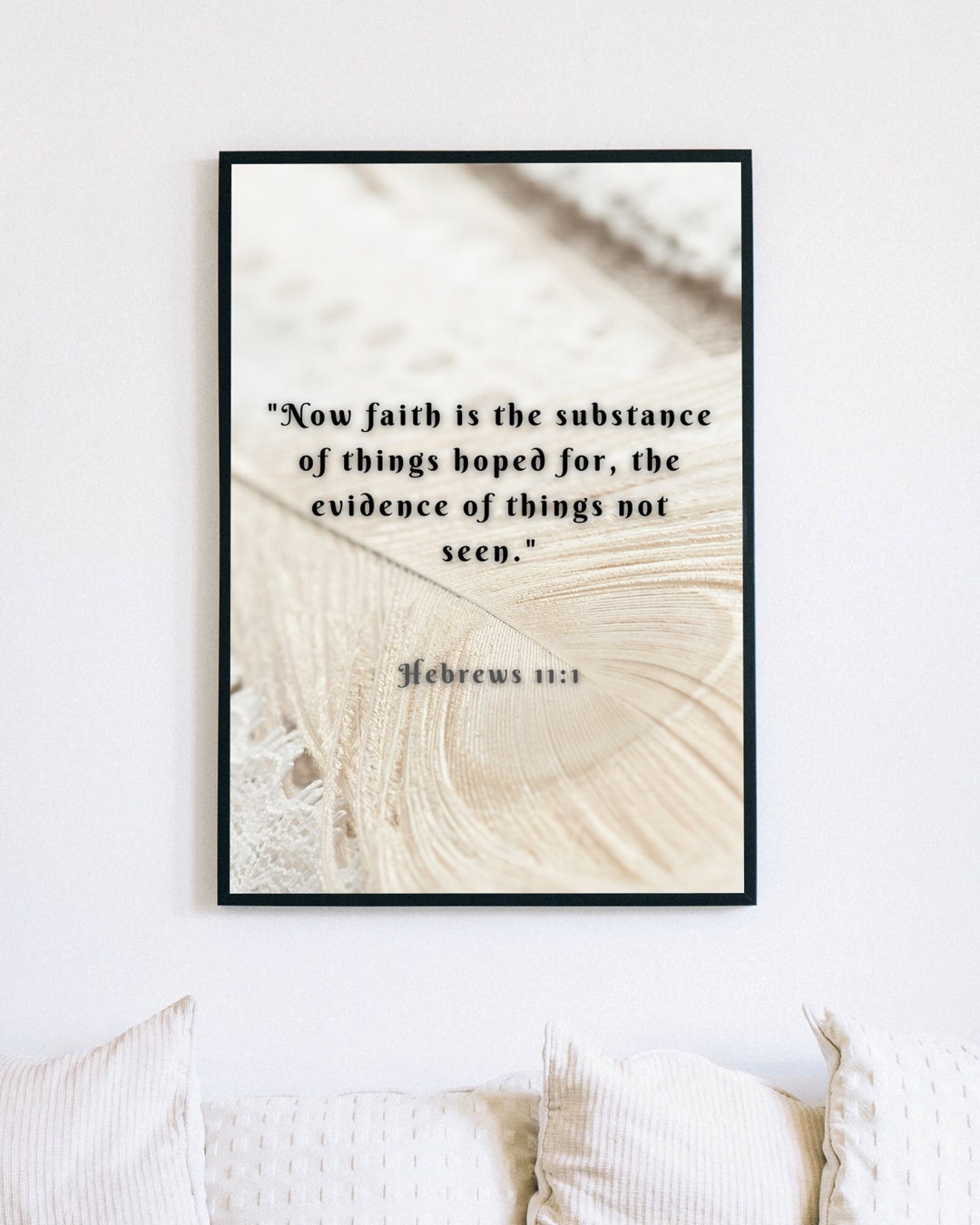 Set of 5 Digital Artbible Verseswall Hangingscripture Etsy