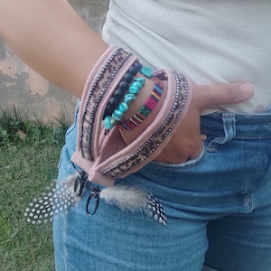 Wristlet Muslin Keychains, Wristlet Fabric Key Fobs, Leopards Sparkling Bag Holders, Bracelet Fabric Lanyard