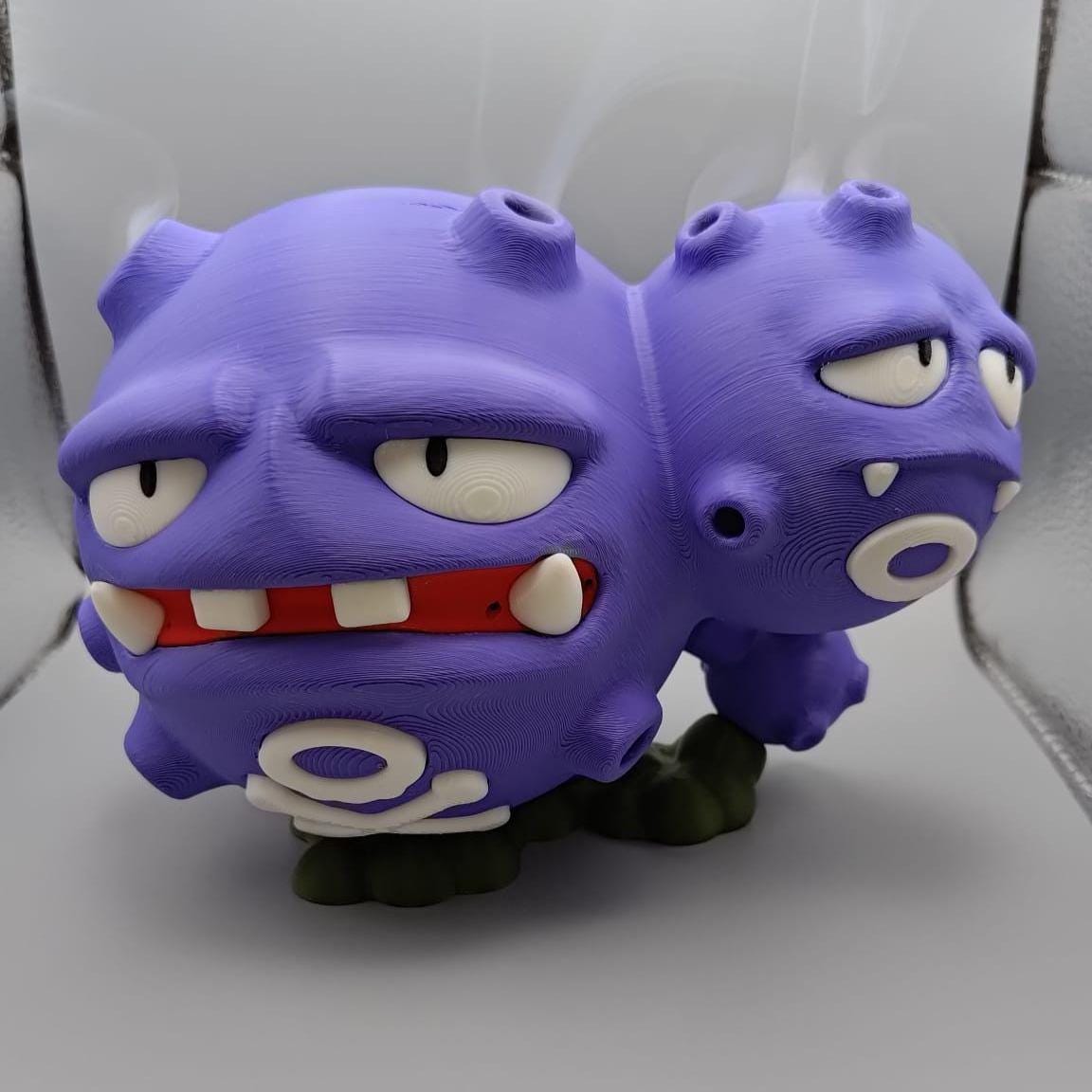 3D Printed Weezing Pokemon Incense Burner - Etsy