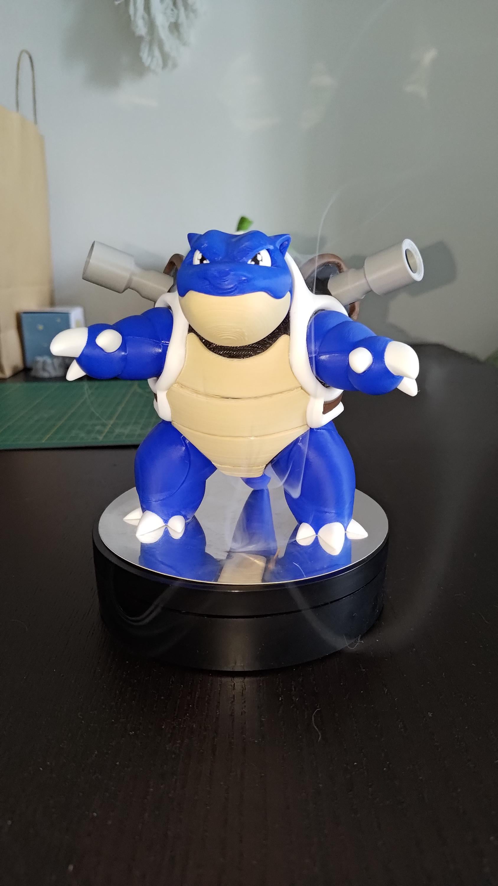 3D Printed Blastoise Pokemon Incense Burner - Etsy
