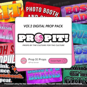 12 Photo Booth Props PNG, Instant Download Photo Booth Props, Digital downloads, Printable Photo Booth Props, Digital Props