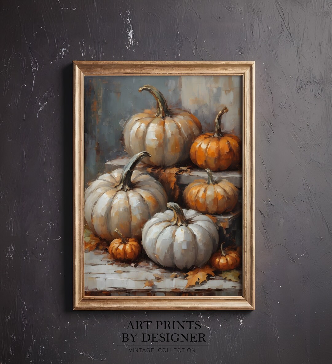 moody-fall-vintage-halloween-wall-art-print-pumpkin-still-life