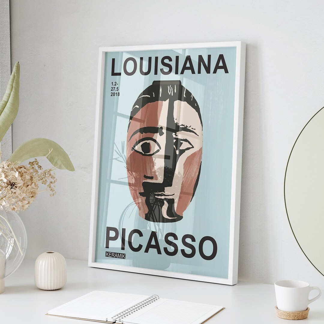 Picasso One Line Drawing, Picasso Print, Picasso Poster, Picasso Art