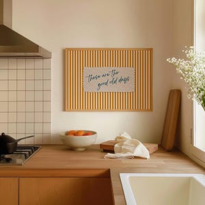 These Are The Good Old Days Retro Poster, Orange Stripes, Vintage Typography (Digital Download) image 4