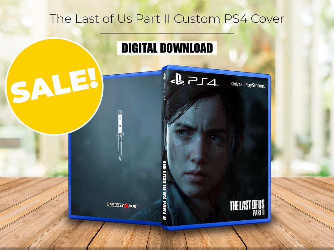 The Last of Us Part II Custom PS4 Cover N.2 Game Cover Etsy