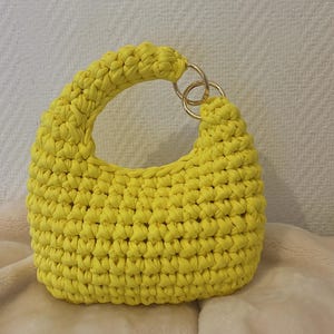 Sac crochet fait main - Petit sac bohème été - Sac à main artisanal femme - Accessoire soirée - Sac original tendance