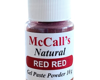 Natural Powder Food Color Red, Red 10 g