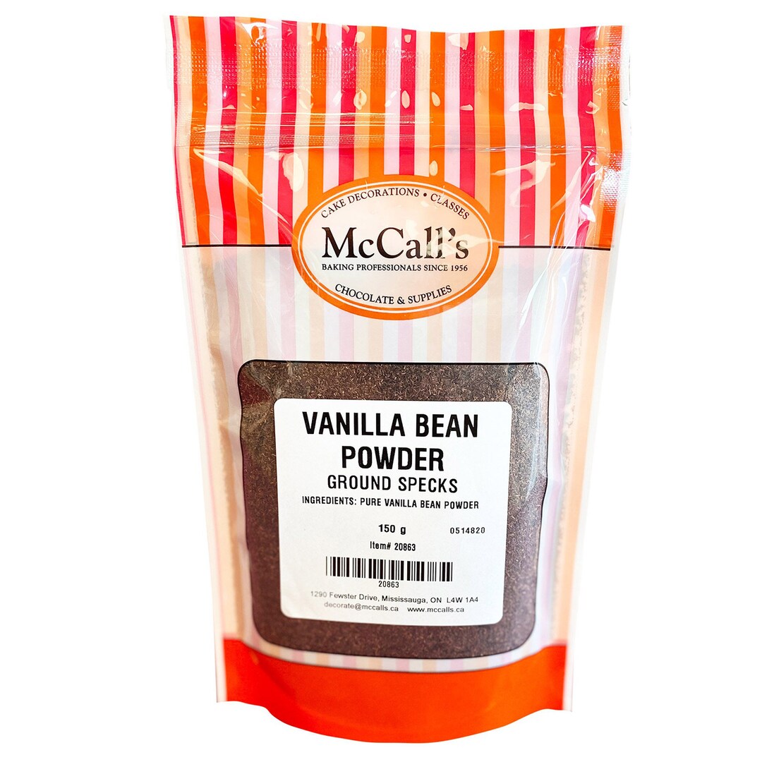 Vanilla Bean Pure Ground Natural Powder Specks 150 G Etsy