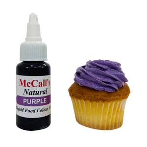 Natural Liquid Purple Food Color 30 ml, 1 oz