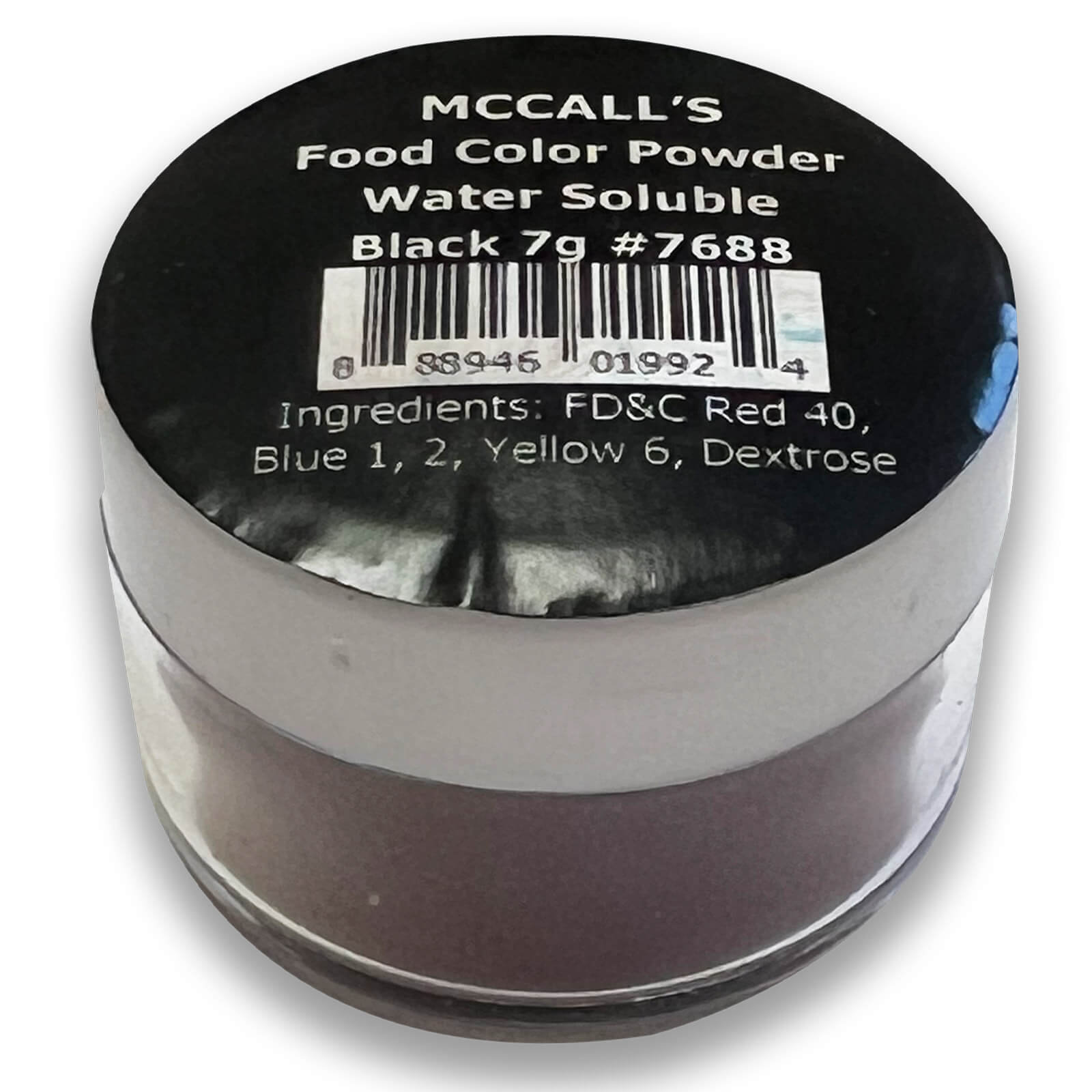 Powder Food Color Black Water Soluble 7 G Etsy