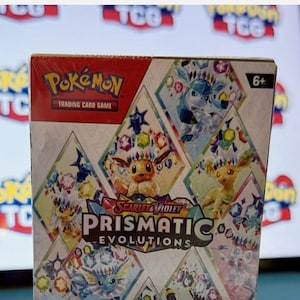 Paquete de refuerzo de Evoluciones Prismáticas Escarlata y Violeta de Pokémon TCG