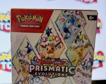 Paquete de refuerzo de Evoluciones Prismáticas Escarlata y Violeta de Pokémon TCG