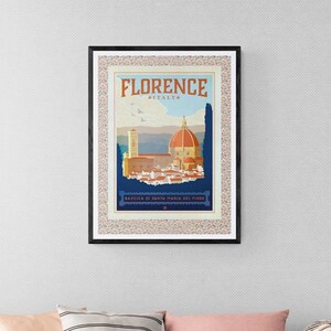 Florence, Italy Antique Style Artwork