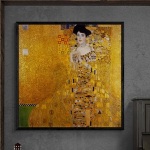 Lady in Gold - Gustav Klimt Framed Artwork