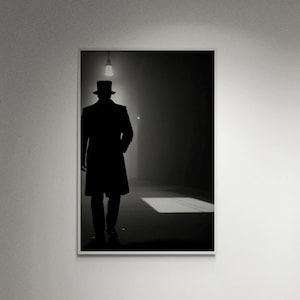 Hombre de negro - Arte del cartel original