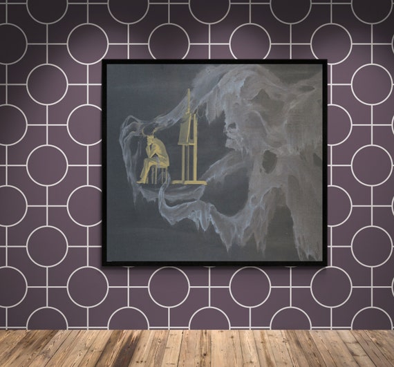 Peter Birkhäuser- "Depression" Sad Art, Mentality, Mental Illness Art, Introspective Art, Fine Art, Ghost