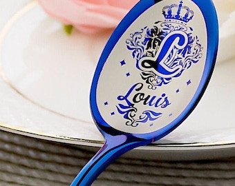 Personalized spoon Spoons set Custom name spoon Name spoon Engraved spoon Unique gift for mom Grandma gift