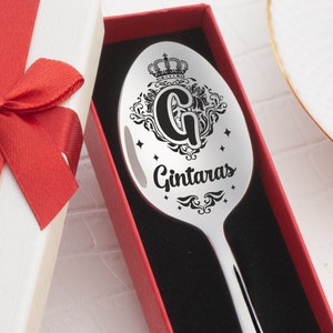 Custom coffee spoon - Personalized gift Teaspoon with name Engraved teaspoon Graduation gifts Mothers day gifts