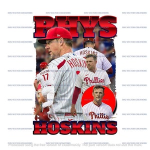 2022 Panini Select Prizm Rhys Hoskins #42 Phillies