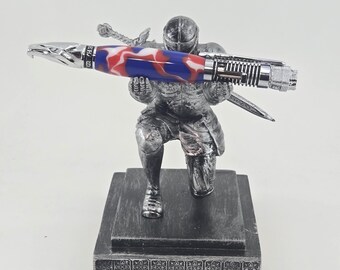 Rev Up Your Writing: Custom Motorcycle Kickstart Action Pen