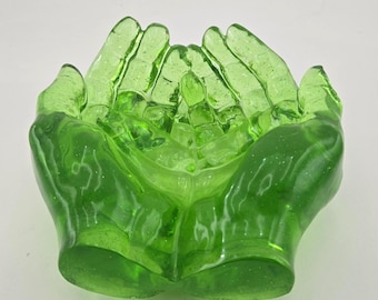 Cupped Hands Open Hands Display Catchall Tray