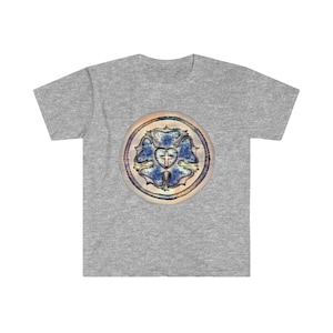 Blue Luther Rose Softstyle T-Shirt