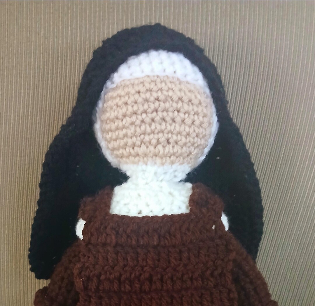Carmelite Nun Dolls - Crochet Nun Dolls - Lil' Sister Carmela - Etsy