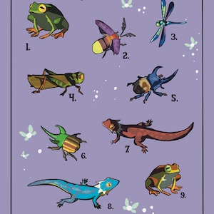 Critters Hyrule Compendium Print
