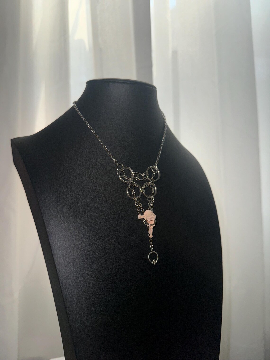 Rabbit Vertebrae Chainmail Necklace - Etsy