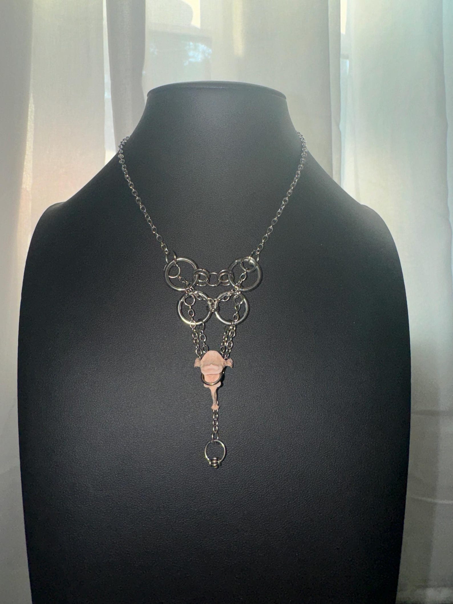 Rabbit Vertebrae Chainmail Necklace - Etsy