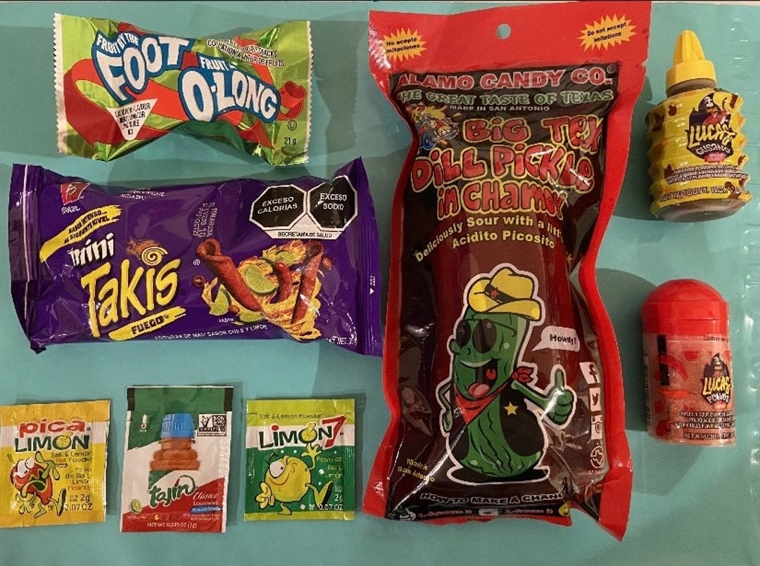 Chamoy Pickle Kit With Takis Etsy