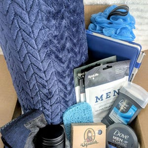 Father's Day - Gift Box Fillers for Him - Cozy Gifts - Unique Relaxation Gift - Men's Care Package image 1