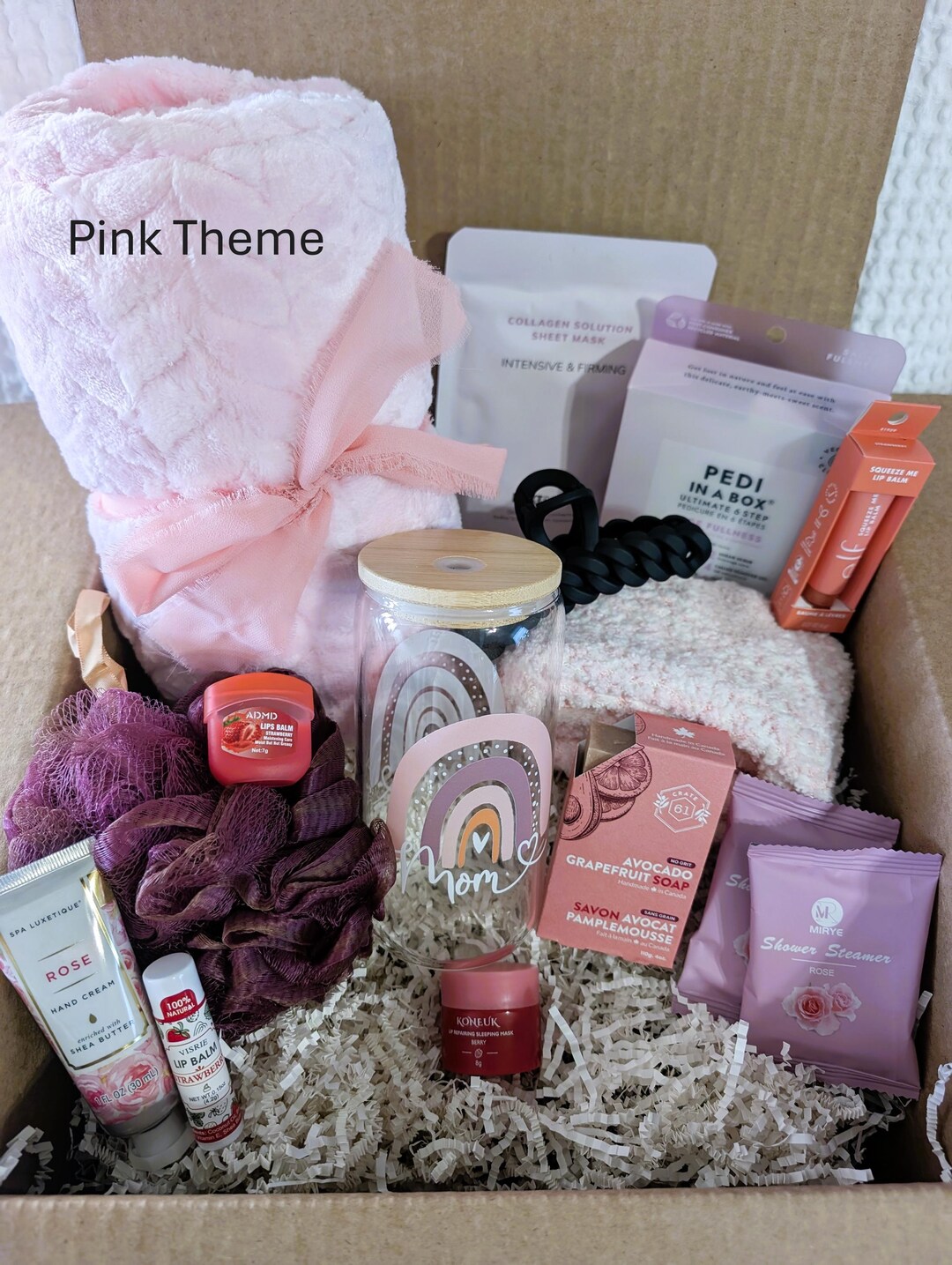 Mom Gift Basket Fillers - New Mom – Relaxation - Baby Shower Care ...