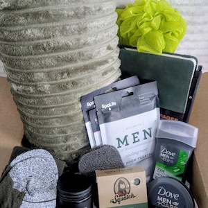 Father's Day - Gift Box Fillers for Him - Cozy Gifts - Unique Relaxation Gift - Men's Care Package image 4