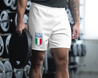 Shorts de sport pour hommes | Italie Squadra Azzurra | Conception imprimée